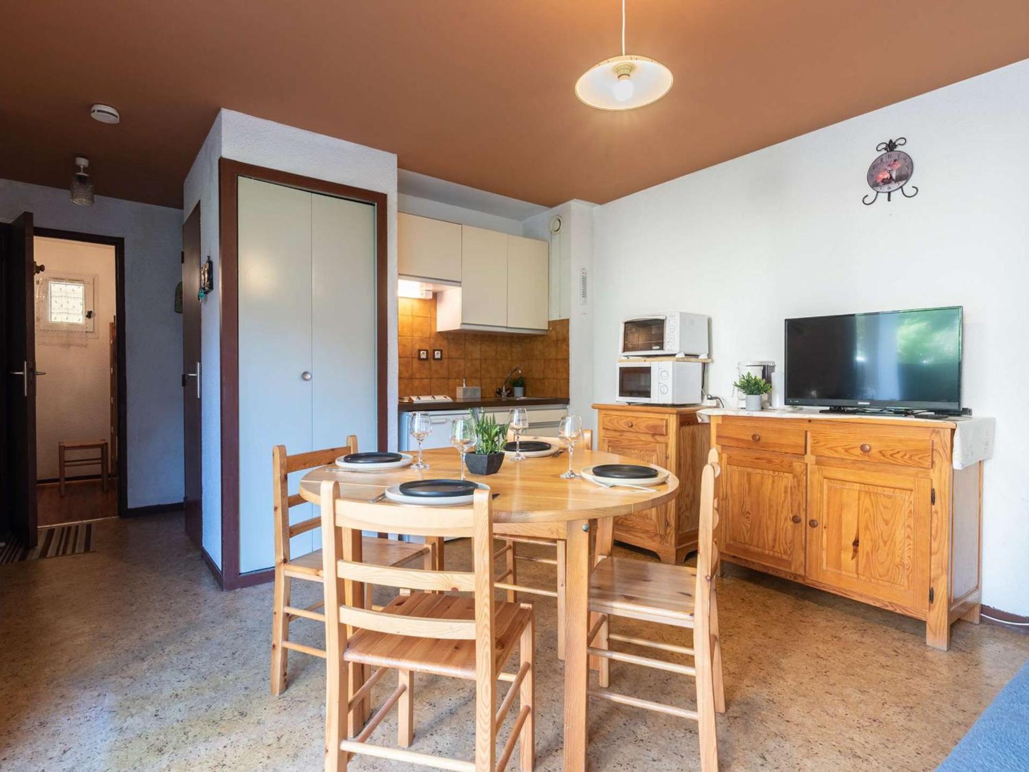 Appartement Cosy Pour 4, Terrasse, Proche Thermes Et Telecabine A Saint-Lary-Soulan - Fr-1-296-196 Dış mekan fotoğraf